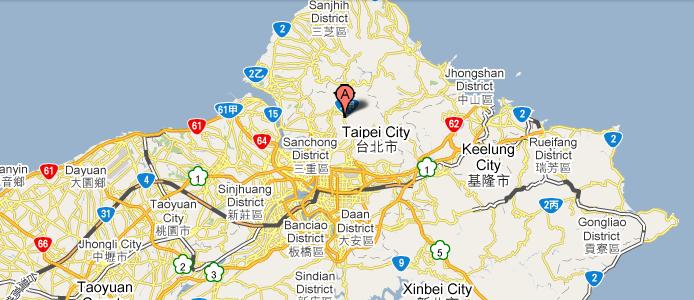 Taipei City, Yangmingshan and Shanzaihou